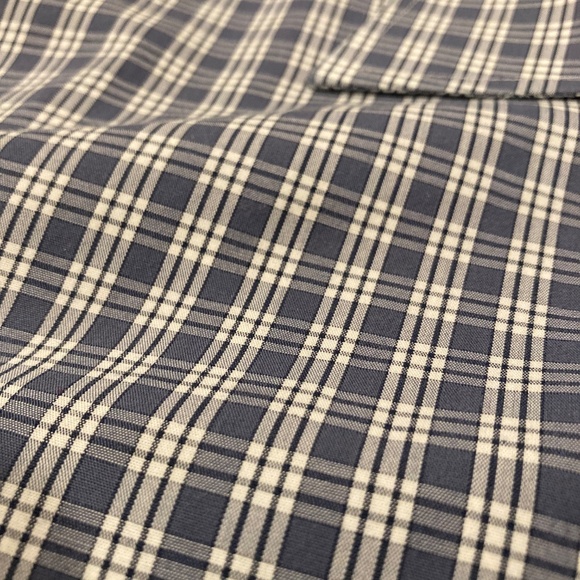 Stafford Blue/Grey and White Men's Button up shirt 17-1/2 | 34/35 - Picture 3 of 6